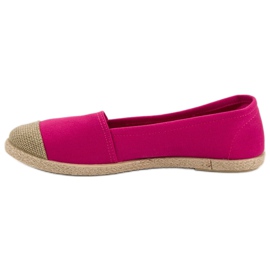 Alpargatas rosas de moda rosado 4