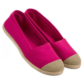 Alpargatas rosas de moda rosado 6