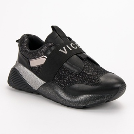 VICES Zapatos deportivos sin cordones negro 1