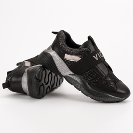 VICES Zapatos deportivos sin cordones negro 7