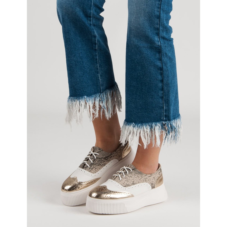 VICES Zapatos de moda amarillo 1 VICES Zapatos de moda amarillo 1