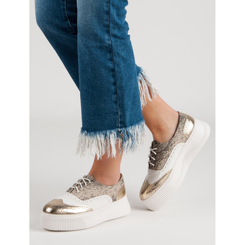 VICES Zapatos de moda amarillo 2 VICES Zapatos de moda amarillo 2