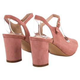 Salones asimétricos VINCEZA rosado 5