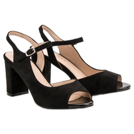 Salones asimétricos VINCEZA negro 1