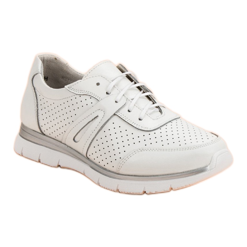 Filippo Zapatos deportivos de cuero blanco 1 Filippo Zapatos deportivos de cuero blanco 1