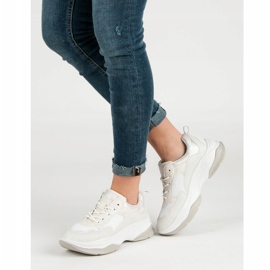 Kylie Zapatillas blancas de moda blanco 6