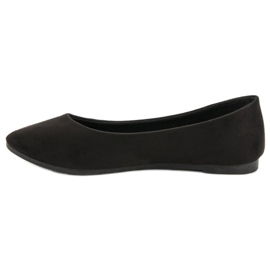 VICES Bailarinas de ante negro 3