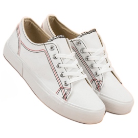 Kylie Zapatillas blancas blanco 1