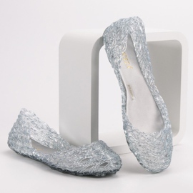 Vinceza Meliski plateado gris 3