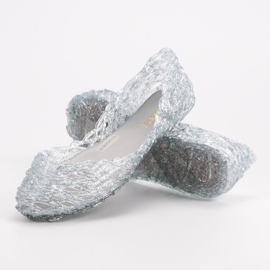 Vinceza Meliski plateado gris 4