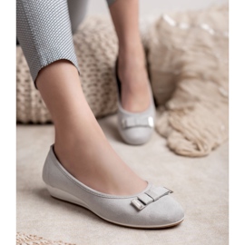 Vinceza Bailarina con lazo gris 4