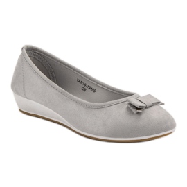 Vinceza Bailarina con lazo gris 5