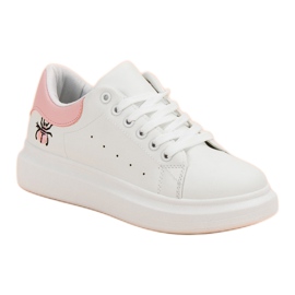 Kylie Calzado deportivo de moda blanco 1