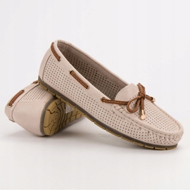 Kylie Mocasines cómodos beige 1