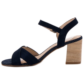 Sandalias VINCEZA azul azul marino 5