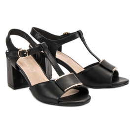 Vinceza Sandalias elegantes negro 7