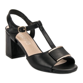 Vinceza Sandalias elegantes negro 4