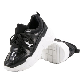 SHELOVET Zapatillas Transparentes negro 5