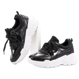 SHELOVET Zapatillas Transparentes negro 6
