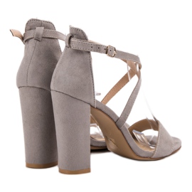 Seastar Sandalias grises elegantes 5