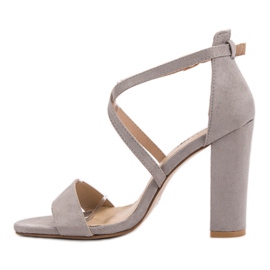 Seastar Sandalias grises elegantes 1