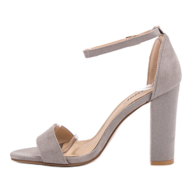 Seastar Sandalias sexy en una barra gris 2