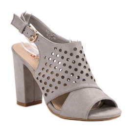 Seastar Sandalias de calado gris 4