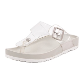 Seastar Chanclas transparentes gris 4