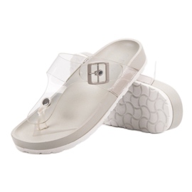 Seastar Chanclas transparentes gris 5