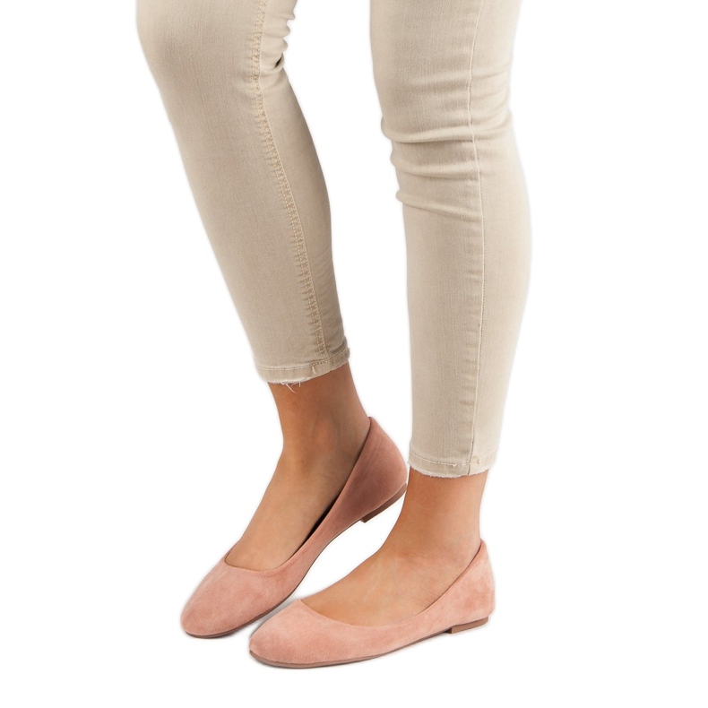 Primavera Bailarinas clásicas en polvo rosado 1