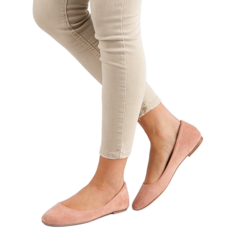 Primavera Bailarinas clásicas en polvo rosado 2