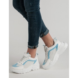 Calzado deportivo para mujer blanco 2