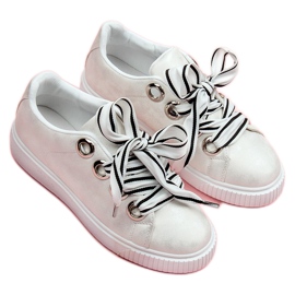 Zapatos deportivos con purpurina gris 8