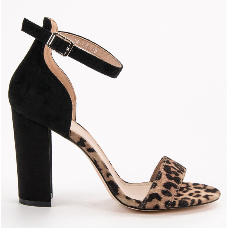 Erynn Sandalias en una barra marrón 2