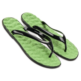 SHELOVET Chanclas de goma verde 4