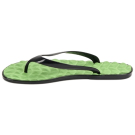 SHELOVET Chanclas de goma verde 2