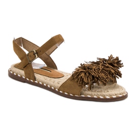 Corina Sandalias camel marrón 2