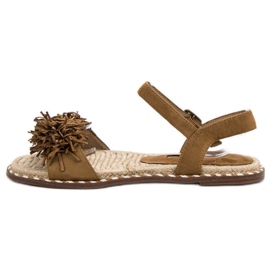 Corina Sandalias camel marrón 3