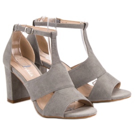Vinceza Sandalias grises 2 Vinceza Sandalias grises 2