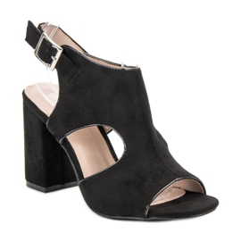Sandalias VINCEZA cerradas negro 3