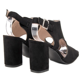 Sandalias VINCEZA cerradas negro 5