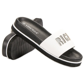 Vinceza Pantuflas Blancas blanco 5