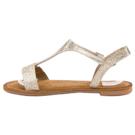 Vinceza Sandalias doradas dorado 3