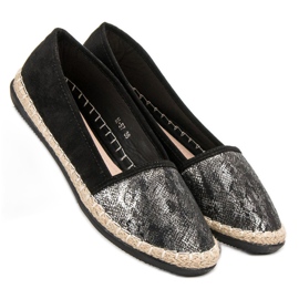 Lucky Shoes Zapatos sin cordones negros 7