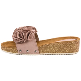 Seastar Pantuflas casuales en polvo rosado 5