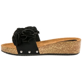 Seastar Pantuflas Negras Casuales negro 4