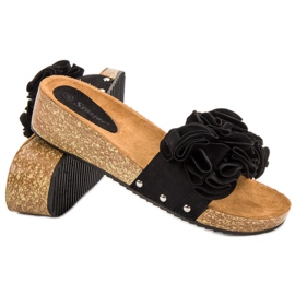 Seastar Pantuflas Negras Casuales negro 5