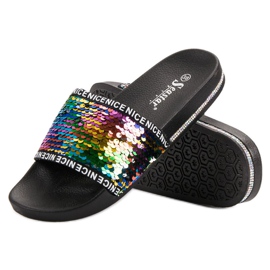 Seastar Pantuflas de lentejuelas multicolor 6
