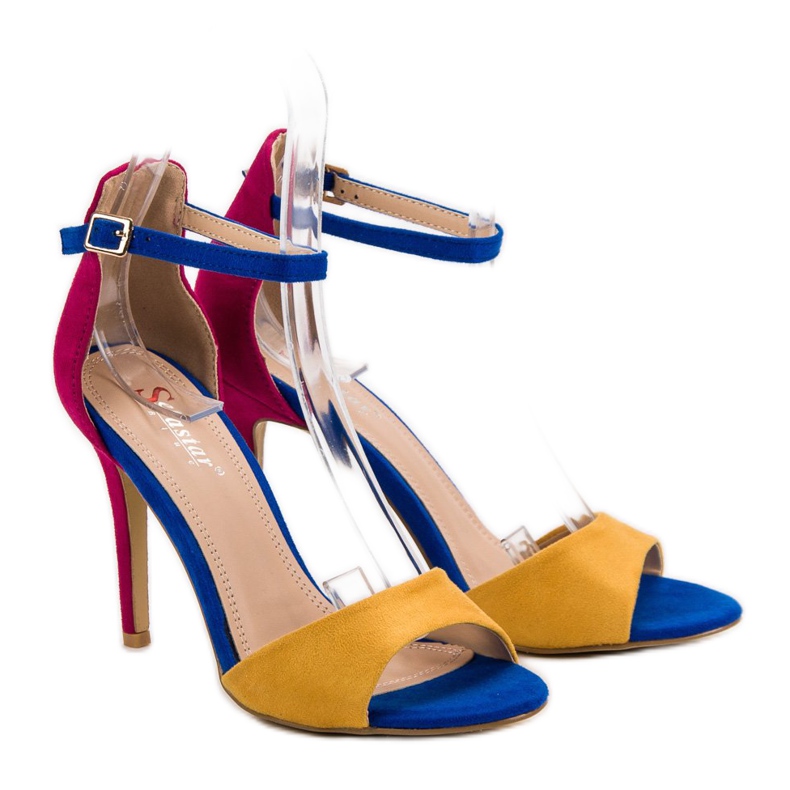 Seastar Sandalias de tacón alto multicolor 1