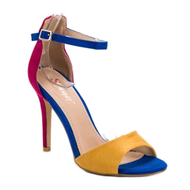 Seastar Sandalias de tacón alto multicolor 2